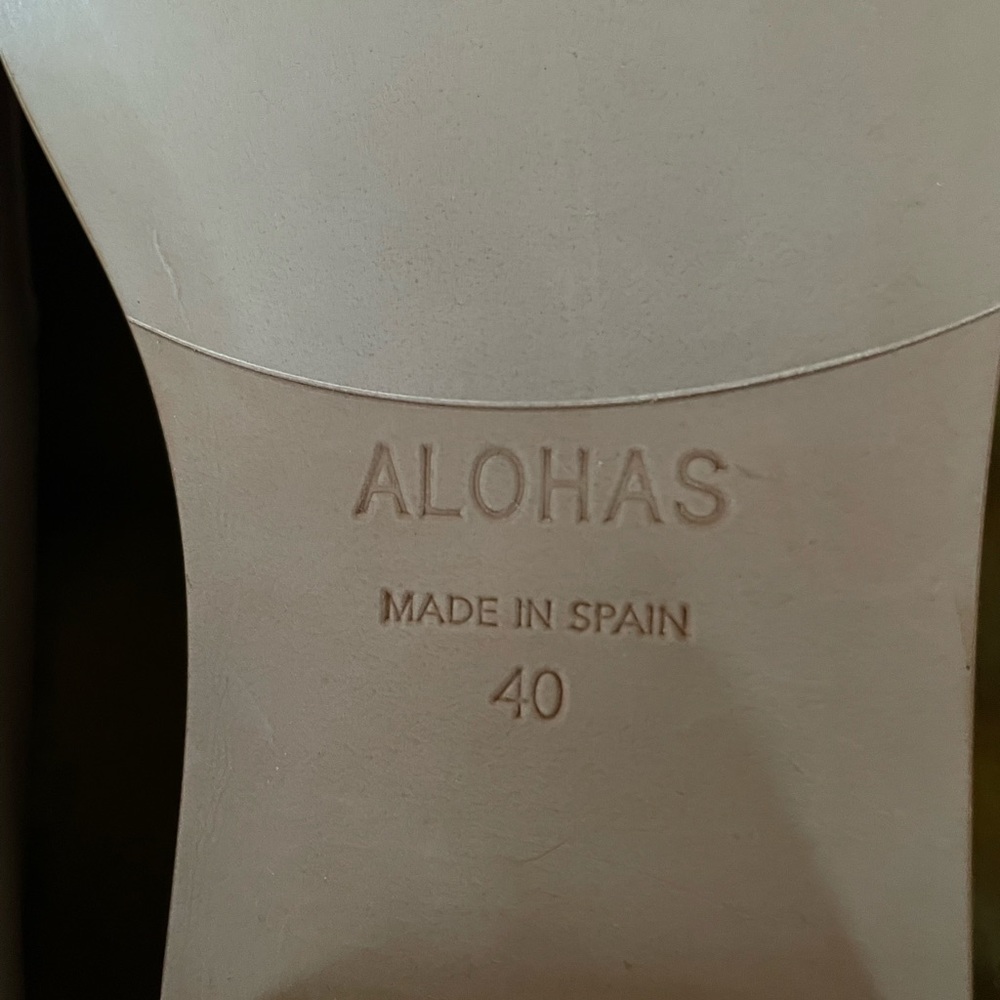 Alohas Kaizen Leather Loafers Size 40 - Picture 5 of 14